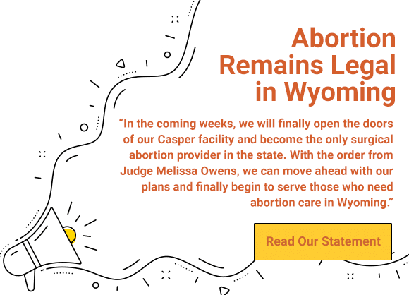 Abortion remains legal in Wyoming